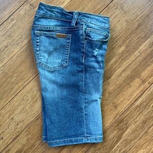 JOE’S JEANS Designer Girl’s Jean Shorts 9” sz 12